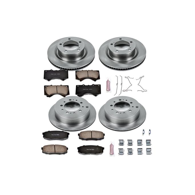 PWR-KOE2813, PowerStop Z17 Evolution Plus Stock Replacement Brake Kits KOE2813 in UAE, Dubai. Condition - new. Price 1,720 AED. Photo, seller contacts | AUTO.AE