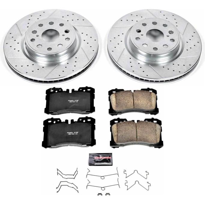PWR-K4686, PowerStop Z23 Evolution Sport Brake Upgrade Kits for 2007-2009 LS460 - K4686 في الإمارات العربية المتحدة, دبي. Condition - new. Price 1,250 AED. Photo, seller contacts | AUTO.AE