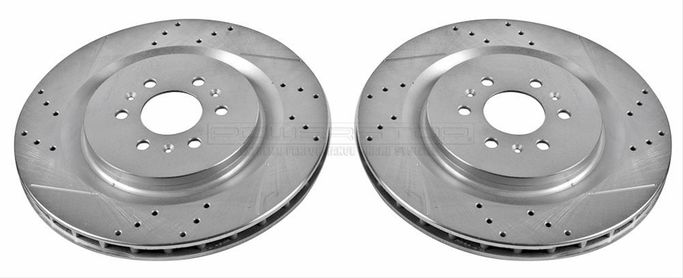 PWR-AR-82106XPR, PowerStop Evolution Drilled and Slotted Rotors for 2004-2007 CTS, 2005-2011 STS - AR82106XPR in UAE, Dubai. Condition - new. Price 1,340 AED. Photo, seller contacts | AUTO.AE