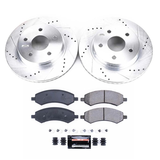 PWR-K2163, PowerStop Z23 Evolution Sport Brake Upgrade Kits K2163 в ОАЭ, Дубай. Состояние - новое. Цена 1 250 AED. Фото, контакты продавца | AUTO.AE
