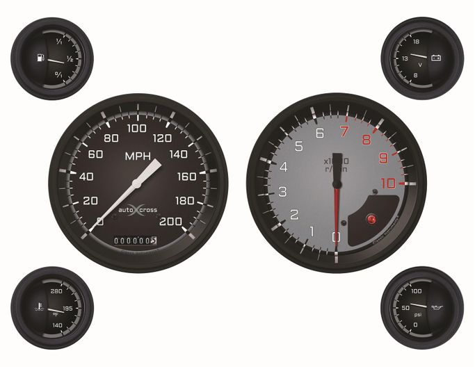 CIN-AX51GBLF, Classic Instruments Auto Cross Gray Series Gauge Sets AX51GBLF في الإمارات العربية المتحدة, دبي. Condition - new. Price ⁦5,970 AED⁩. Photo, seller contacts | AUTO.AE