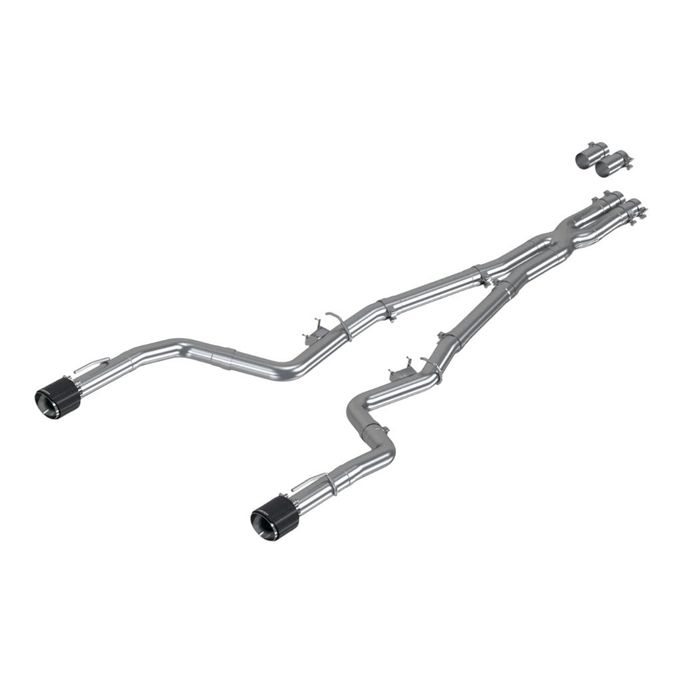 S71183CF, MBRP S71183CF Cat-Back 3" Armor Pro (T304 Stainless Steel / Dual with Carbon End Tips) for DODGE Charger 5.7L / 6.2L / 6.4L 2017-2023 in UAE, Dubai. Condition - new. Price ⁦7,560 AED⁩. Photo, seller contacts | AUTO.AE
