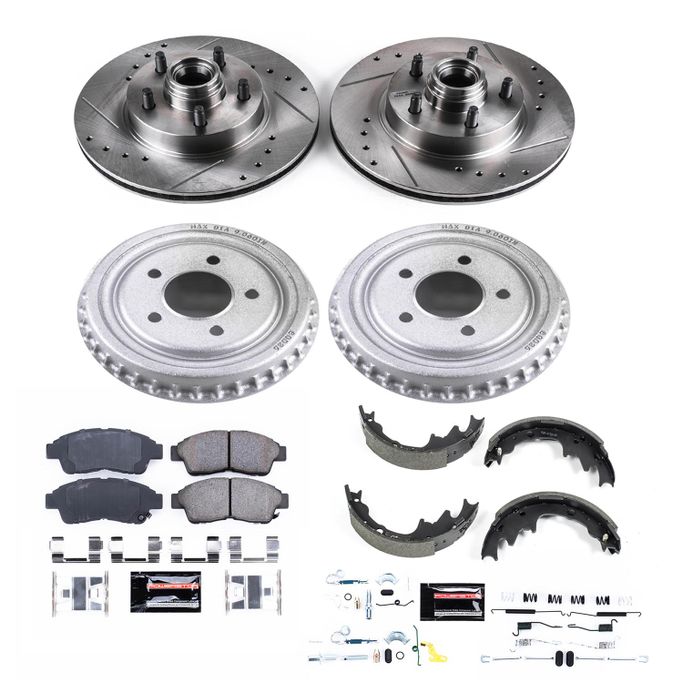 PWR-K15151DK, PowerStop Z23 Evolution Sport Disc and Drum Brake Upgrade Kits K15151DK в ОАЭ, Дубай. Состояние - новое. Цена 2 060 AED. Фото, контакты продавца | AUTO.AE