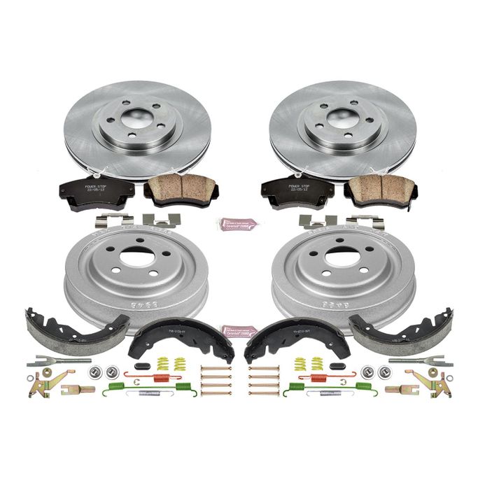 PWR-KOE15208DK, PowerStop Autospecialty Stock Replacement Disc and Drum Brake Kits for 2001-2003 PT CRUISER - KOE15208DK в ОАЭ, Дубай. Состояние - новое. Цена ⁦1 250 AED⁩. Фото, контакты продавца | AUTO.AE