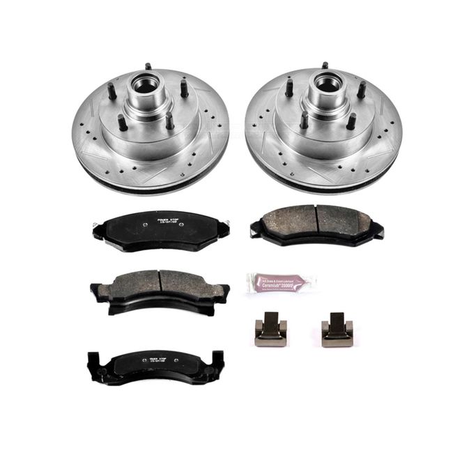 PWR-K2578, PowerStop Z23 Evolution Sport Brake Upgrade Kits K2578 в ОАЭ, Дубай. Состояние - новое. Цена 1 490 AED. Фото, контакты продавца | AUTO.AE