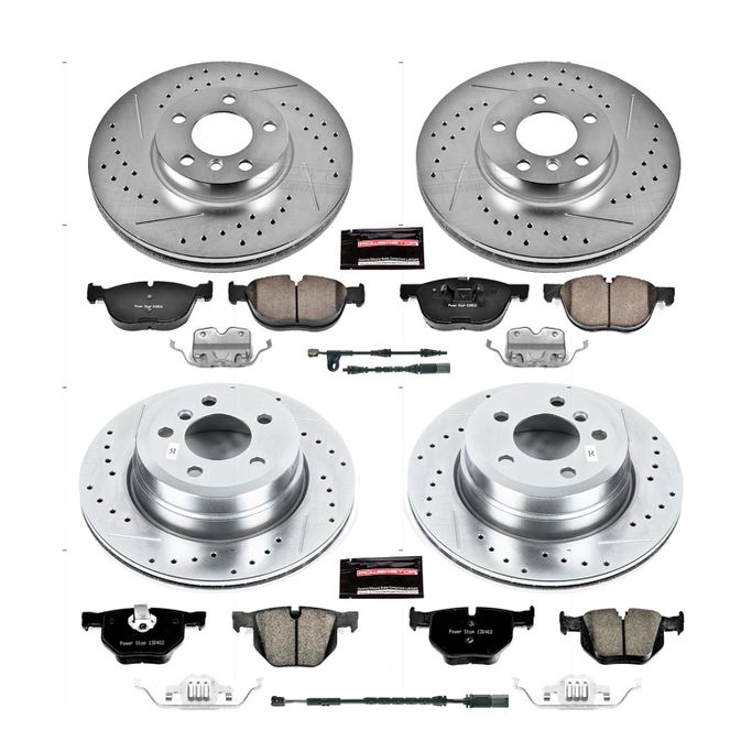 PWR-K7500, PowerStop Z23 Evolution Sport Brake Upgrade Kits for 2011-2018 X5, 2011-2019 X6 - K7500 في الإمارات العربية المتحدة, دبي. Condition - new. Price 2,460 AED. Photo, seller contacts | AUTO.AE