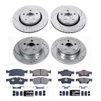 PWR-K5952, PowerStop Z23 Evolution Sport Brake Upgrade Kits for 2011-2020 DURANGO, 2011-2016 GRAND CHEROKEE - K5952 في الإمارات العربية المتحدة, دبي. Condition - new. Price 2,750 AED. Photo, seller contacts | AUTO.AE