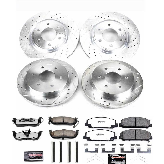 PWR-K5822-36, PowerStop Z36 Truck and Tow Brake Upgrade Kits for 2012-2015 ARMADA, 2011-2015 TITAN - K5822-36 in UAE, Dubai. Condition - new. Price ⁦3,000 AED⁩. Photo, seller contacts | AUTO.AE