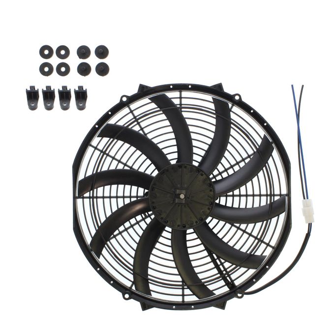 SUM-381144, 14 Inch 2,135 CFM Summit Racing™ Low-Profile High CFM Electric Fan SUM-381144 в ОАЭ, Дубай. Состояние - новое. Цена ⁦840 AED⁩. Фото, контакты продавца | AUTO.AE