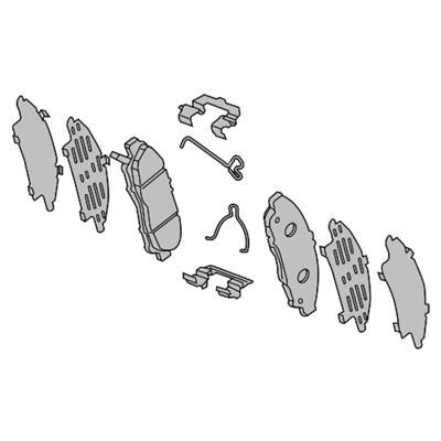 ADO-85153469, ACDelco GM Genuine Parts Disc Brake Pads 85153469 in UAE, Dubai. Condition - new. Price ⁦470 AED⁩. Photo, seller contacts | AUTO.AE