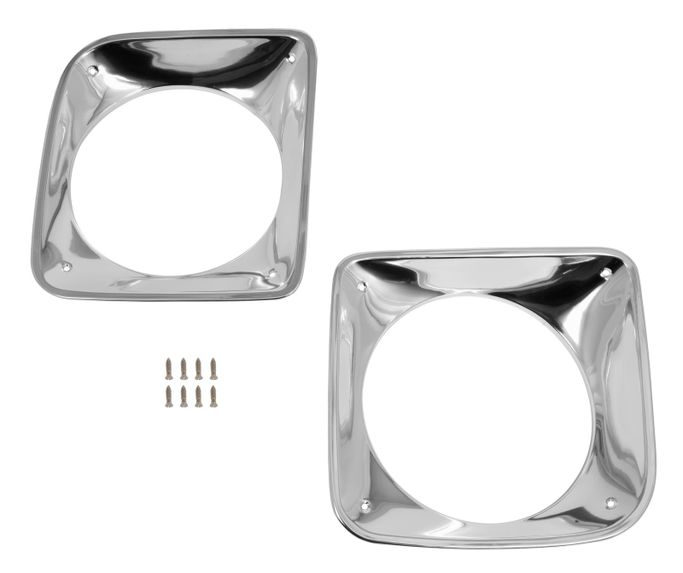 SUM-RP24598, Summit Racing™ Aluminum Headlight Bezel for 1967-1968 Chevy C/K Series Trucks SUM-RP24598 في الإمارات العربية المتحدة, دبي. Condition - new. Price ⁦470 AED⁩. Photo, seller contacts | AUTO.AE