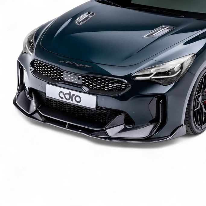 A12A30-1223, ADRO A12A30-1223 Lower Front Lip V3 for KIA Stinger 2018- in UAE, Dubai. Condition - new. Price 4,110 AED. Photo, seller contacts | AUTO.AE