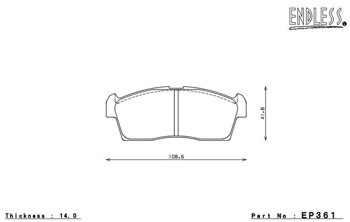 EP361SSY, ENDLESS EP361SSY Brake pads في الإمارات العربية المتحدة, دبي. Condition - new. Price 720 AED. Photo, seller contacts | AUTO.AE