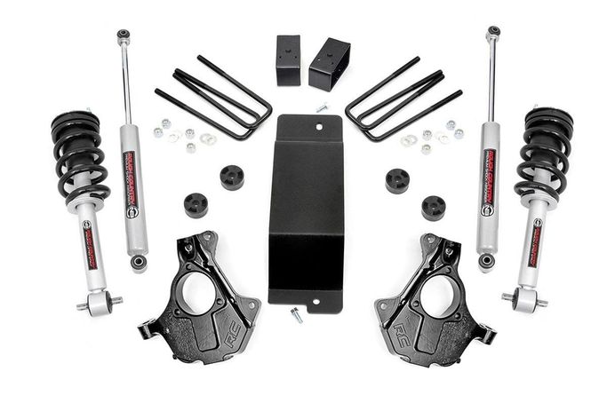 ROU-12132, Rough Country N3 Suspension Lift Kits for 2014-2018 SIERRA 1500, SILVERADO 1500 - 12132 в ОАЭ, Дубай. Состояние - новое. Цена ⁦4 640 AED⁩. Фото, контакты продавца | AUTO.AE