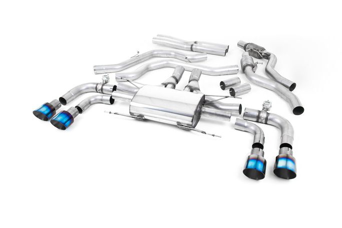 SSXAR009, MILLTEK SSXAR009 Cat-back Quad 100mm GT100 ALFA ROMEO Giulia Quadrifoglio 2.9 V6 Bi-Turbo в ОАЭ, Дубай. Состояние - новое. Цена ⁦23 210 AED⁩. Фото, контакты продавца | AUTO.AE