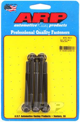 670-1011, ARP 670-1011 Metric Thread Bolt Kit M6 x 1.00 x 70 12pt black oxide bolts في الإمارات العربية المتحدة, دبي. Condition - new. Price 220 AED. Photo, seller contacts | AUTO.AE