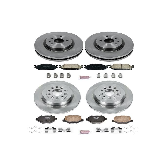 PWR-KOE5584, PowerStop Z17 Evolution Plus Stock Replacement Brake Kits KOE5584 в ОАЭ, Дубай. Состояние - новое. Цена 1 650 AED. Фото, контакты продавца | AUTO.AE