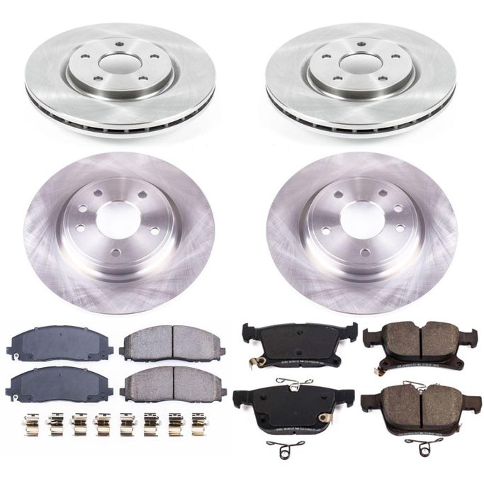PWR-KOE7841, PowerStop Z17 Evolution Plus Stock Replacement Brake Kits for 2017-2024 PACIFICA, 2020-2024 VOYAGER - KOE7841 в ОАЭ, Дубай. Состояние - новое. Цена 1 390 AED. Фото, контакты продавца | AUTO.AE