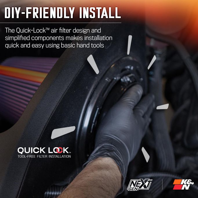 KNN-50-1578, K&N 50 Series NextGen Cold Air Intake Kits for 2019-2026 1500 - 50-1578 в ОАЭ, Дубай. Состояние - новое. Цена 1 770 AED. Фото, контакты продавца | AUTO.AE