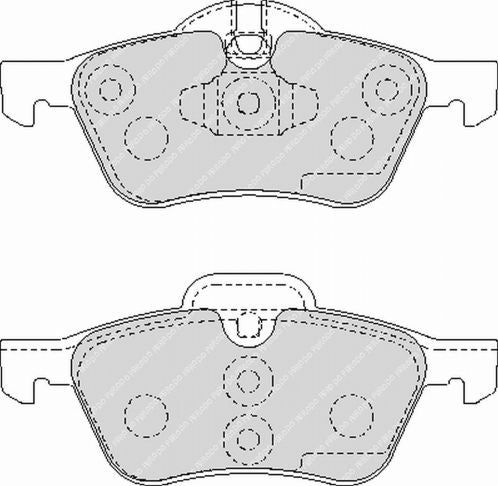 FCP1499H, FERODO FCP1499H Front Brake Pads DS2500 for MINI Cooper S (R52) في الإمارات العربية المتحدة, دبي. Condition - new. Price 1,200 AED. Photo, seller contacts | AUTO.AE