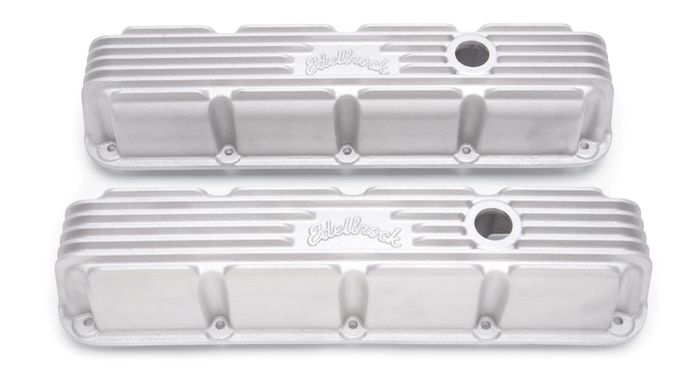 EDL-41779, Edelbrock Classic Cast Aluminum Valve Covers 41779 in UAE, Dubai. Condition - new. Price ⁦1,630 AED⁩. Photo, seller contacts | AUTO.AE