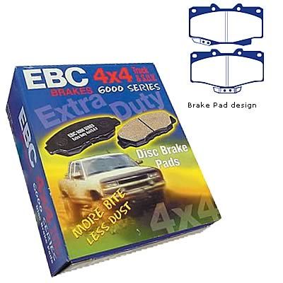 EBC-DP6807, EBC Greenstuff Elite SUV and Light Truck Organic Brake Pads for 1988-2002 4RUNNER, 1995-2004 TACOMA - DP6807 في الإمارات العربية المتحدة, دبي. Condition - new. Price ⁦560 AED⁩. Photo, seller contacts | AUTO.AE