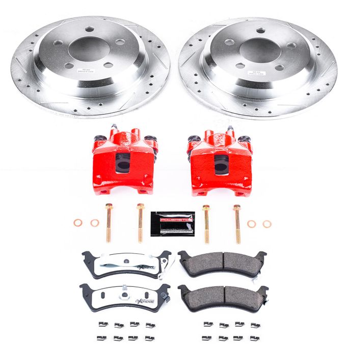 PWR-KC2131-36, PowerStop Z36 Truck and Tow Brake Upgrade Kits with Calipers for 1995-1998 GRAND CHEROKEE - KC2131-36 в ОАЭ, Дубай. Состояние - новое. Цена ⁦1 500 AED⁩. Фото, контакты продавца | AUTO.AE