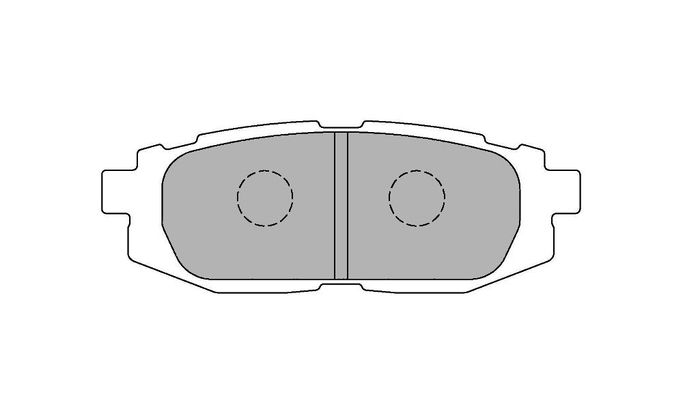 FCP4187W, FERODO FCP4187W Rear Brake Pads DS1.11 for SUBARU BRZ / TOYOTA GR86 / GT86 في الإمارات العربية المتحدة, دبي. Condition - new. Price ⁦1,260 AED⁩. Photo, seller contacts | AUTO.AE