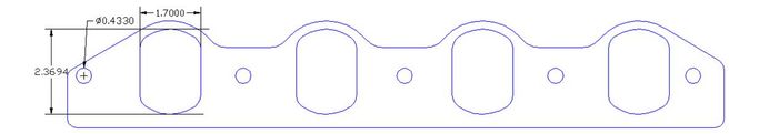 FOG-8092-2, Flatout Gaskets Intake Gaskets 8092.2 في الإمارات العربية المتحدة, دبي. Condition - new. Price 280 AED. Photo, seller contacts | AUTO.AE
