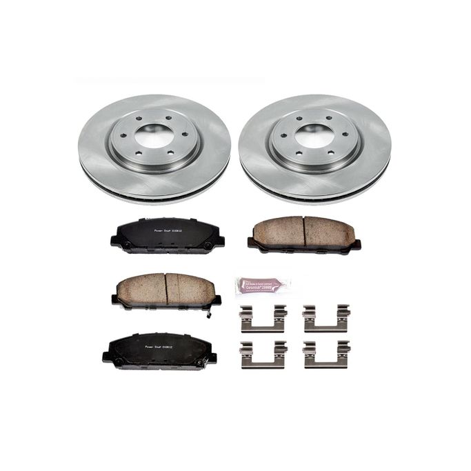 PWR-KOE5821, PowerStop Z17 Evolution Plus Stock Replacement Brake Kits for 2012-2015 ARMADA, 2011-2024 TITAN - KOE5821 في الإمارات العربية المتحدة, دبي. Condition - new. Price 1,100 AED. Photo, seller contacts | AUTO.AE