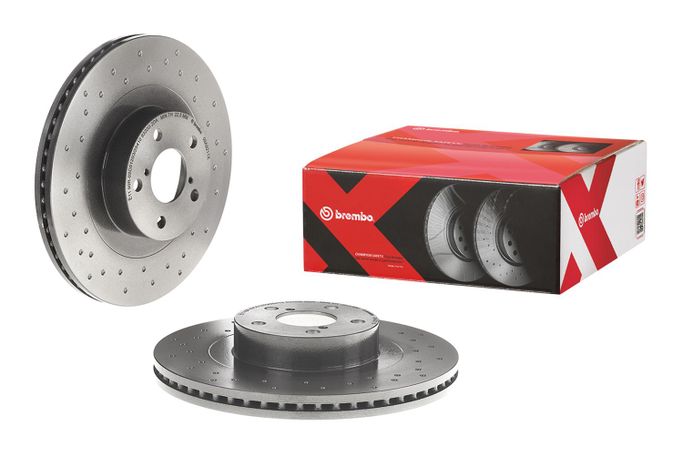 BBO-09-A921-1X, Brembo Xtra Drilled Performance Rotors 09.A921.1X in UAE, Dubai. Condition - new. Price 610 AED. Photo, seller contacts | AUTO.AE