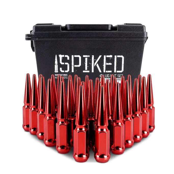 MIO-S2450, Mishimoto Spiked Lug Nuts MMLG-SP1415-32RD في الإمارات العربية المتحدة, دبي. Condition - new. Price ⁦530 AED⁩. Photo, seller contacts | AUTO.AE
