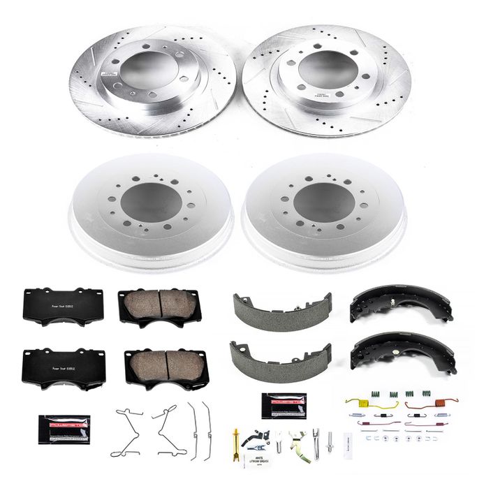 PWR-K15231DK, PowerStop Z23 Evolution Sport Disc and Drum Brake Upgrade Kits for 2005-2023 TACOMA - K15231DK в ОАЭ, Дубай. Состояние - новое. Цена ⁦2 310 AED⁩. Фото, контакты продавца | AUTO.AE