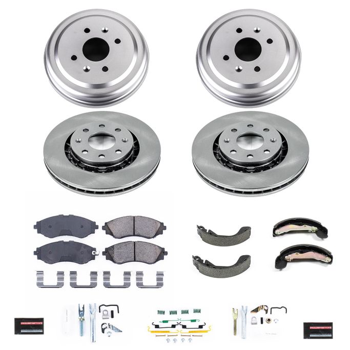 PWR-KOE15234DK, PowerStop Autospecialty Stock Replacement Disc and Drum Brake Kits for 2004-2011 AVEO, 2007-2011 AVEO5, 2009-2010 G3 - KOE15234DK في الإمارات العربية المتحدة, دبي. Condition - new. Price ⁦1,260 AED⁩. Photo, seller contacts | AUTO.AE