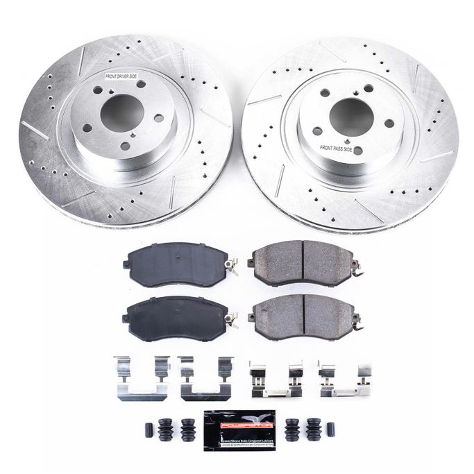 PWR-K6082, PowerStop Z23 Evolution Sport Brake Upgrade Kits K6082 in UAE, Dubai. Condition - new. Price 960 AED. Photo, seller contacts | AUTO.AE