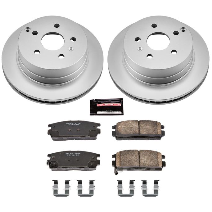 PWR-CRK5558, PowerStop Z17 Evolution Plus GEOMET Coated Brake Kits for 2010-2017 EQUINOX, TERRAIN - CRK5558 في الإمارات العربية المتحدة, دبي. Condition - new. Price 800 AED. Photo, seller contacts | AUTO.AE
