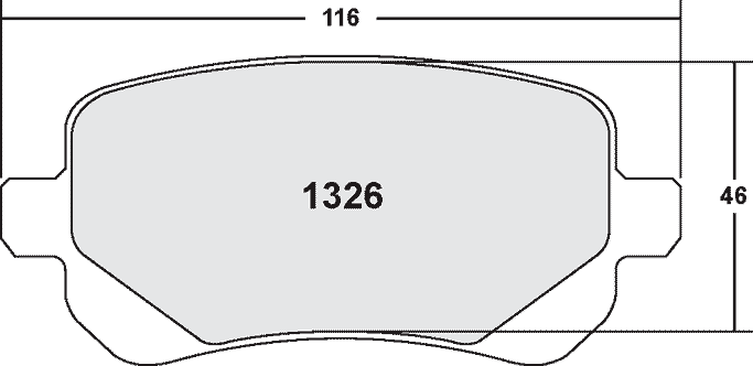 1326.22, PFC 1326.22 Rear Brake Pads Z-RATED for VW Routan 2009- in UAE, Dubai. Condition - new. Price ⁦550 AED⁩. Photo, seller contacts | AUTO.AE