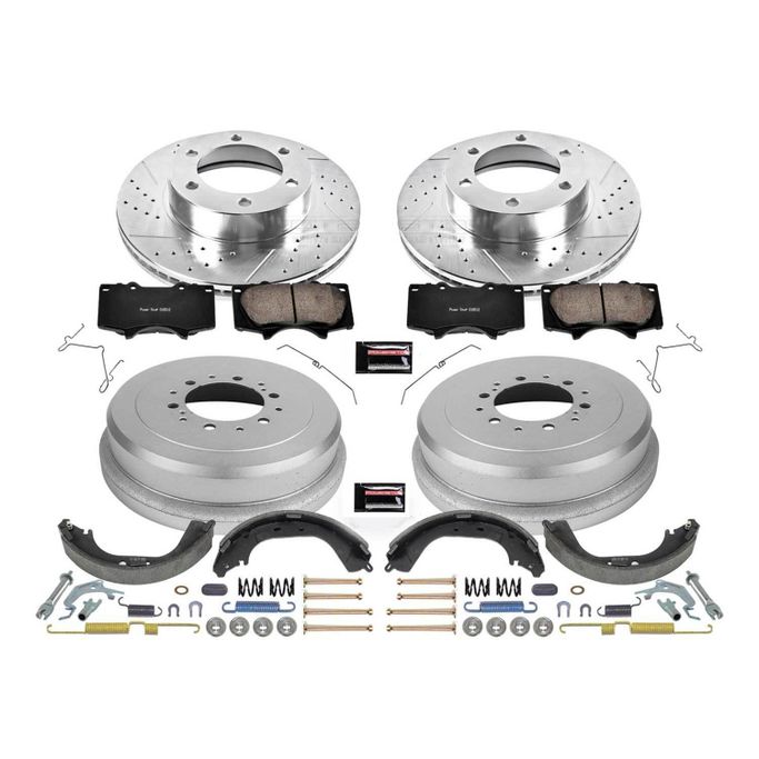 PWR-K15098DK, PowerStop Z23 Evolution Sport Disc and Drum Brake Upgrade Kits for 2000-2003 TUNDRA - K15098DK in UAE, Dubai. Condition - new. Price 2,420 AED. Photo, seller contacts | AUTO.AE