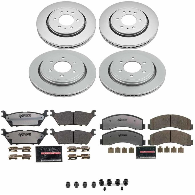 PWR-CPK6803-36, PowerStop Z36 Truck and Tow Evolution GEOMET Coated Brake Upgrade Kits for 2015-2017 F-150 - CPK6803-36 في الإمارات العربية المتحدة, دبي. Condition - new. Price ⁦2,490 AED⁩. Photo, seller contacts | AUTO.AE