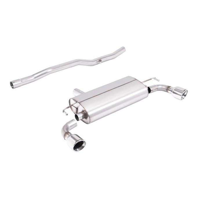 SSXVW770, MILLTEK SSXVW770 Cat-Back Exhaust, 2.5" (Jet-100 Inward Rolled Tips) for VW Golf R32 (MK4) in UAE, Dubai. Condition - new. Price 4,930 AED. Photo, seller contacts | AUTO.AE