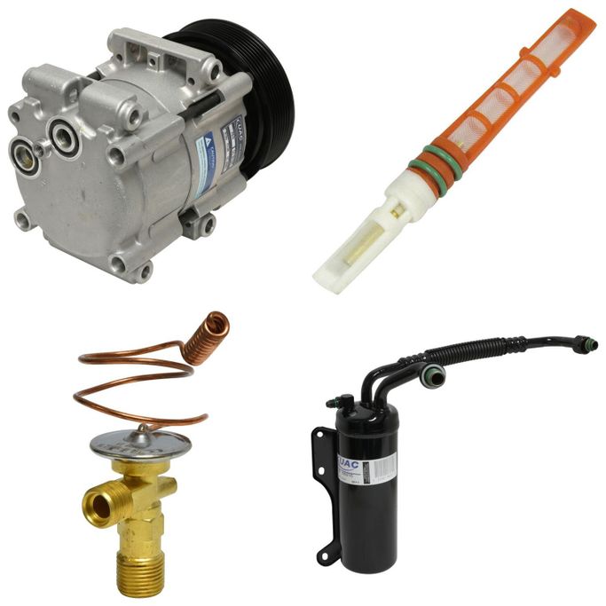 UAC-CK4145, Universal Air Conditioner Air Conditioning Short Compressor Kits for 1997 E-350 ECONOLINE, E-350 ECONOLINE CLUB WAGON - CK 4145 in UAE, Dubai. Condition - new. Price 930 AED. Photo, seller contacts | AUTO.AE