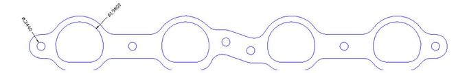 FOG-7110, Flatout Gaskets GPC Header Gaskets 7110 в ОАЭ, Дубай. Состояние - новое. Цена 170 AED. Фото, контакты продавца | AUTO.AE