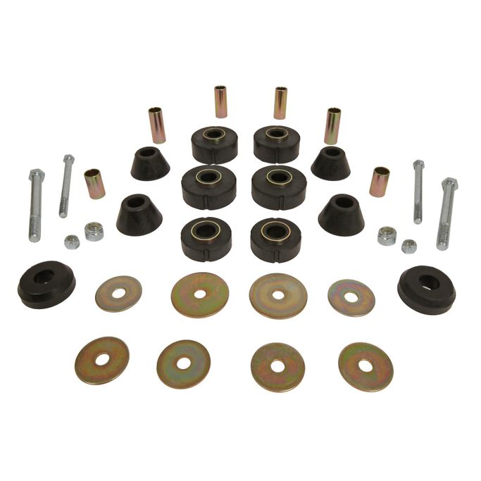 SUM-RP24633, Summit Racing™ Direct-Fit Cab Mount Bushing Kit with Hardware for 1967-1972 Chevy/GMC C10/P10, C15/1500 Trucks SUM-RP24633 in UAE, Dubai. Condition - new. Price ⁦860 AED⁩. Photo, seller contacts | AUTO.AE