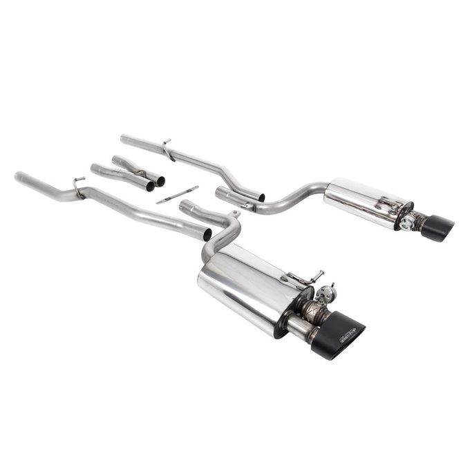 SSXAU218, MILLTEK SSXAU218 Cat-back Satin Sheen Black Tip Satin Sheen Black Tip for AUDI RS4 (B7) in UAE, Dubai. Condition - new. Price 14,650 AED. Photo, seller contacts | AUTO.AE