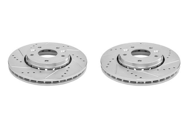 PWR-JBR1913XPR, PowerStop Evolution Drilled and Slotted Rotors for 2021-2023 KICKS, 2020-2023 SENTRA - JBR1913XPR в ОАЭ, Дубай. Состояние - новое. Цена ⁦560 AED⁩. Фото, контакты продавца | AUTO.AE
