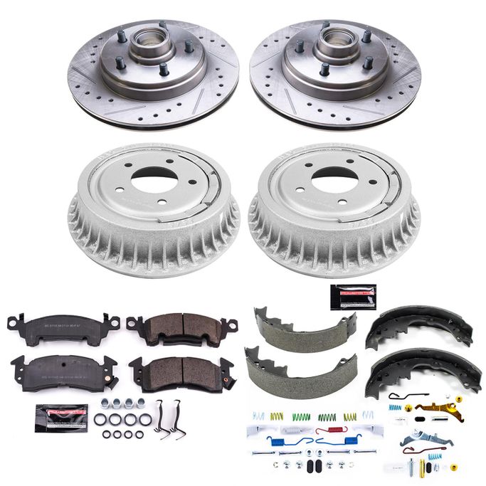 PWR-K15047DK, PowerStop Z23 Evolution Sport Disc and Drum Brake Upgrade Kits for 1990-1993 ASTRO - K15047DK в ОАЭ, Дубай. Состояние - новое. Цена 2 080 AED. Фото, контакты продавца | AUTO.AE