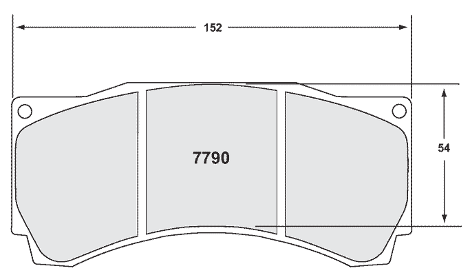 7790.01.18.34, PFC 7790.01.18.34 Front brake pads RACE 01 CMPD 18mm BMW M3 GT4 (AP Racing CP9660) في الإمارات العربية المتحدة, دبي. Condition - new. Price ⁦2,390 AED⁩. Photo, seller contacts | AUTO.AE