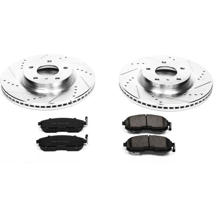 PWR-K3140, PowerStop Z23 Evolution Sport Brake Upgrade Kits for 2003-2005 350Z, G35 - K3140 في الإمارات العربية المتحدة, دبي. Condition - new. Price ⁦890 AED⁩. Photo, seller contacts | AUTO.AE
