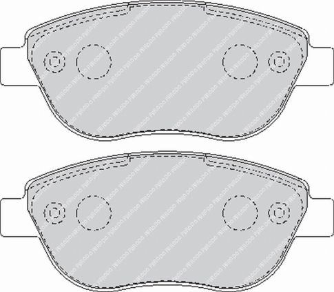 FCP1467R, FERODO FCP1467R Front Brake Pads DS3000 for FIAT Stilo (192) / ABARTH 500C / 595C / 695C (312) في الإمارات العربية المتحدة, دبي. Condition - new. Price ⁦1,740 AED⁩. Photo, seller contacts | AUTO.AE