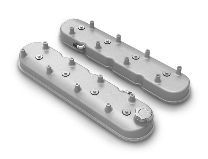 HLY-241-110, Holley Aluminum LS Valve Covers 241-110 в ОАЭ, Дубай. Состояние - новое. Цена 1 200 AED. Фото, контакты продавца | AUTO.AE
